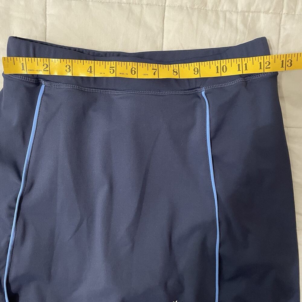 Wilo The Label Athletic Skort Size Medium Navy Blue Golf Tennis Pickleball Sport - Picture 4 of 7